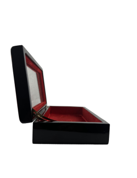 Preview: Lack Schmuckkästchen mit Blüten